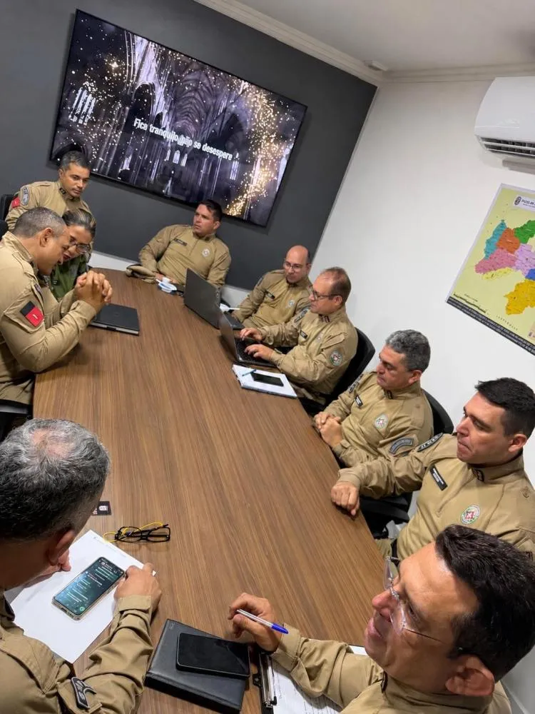 Comandantes do CRP II se reúnem para discutir estratégias e alinhar diretrizes 