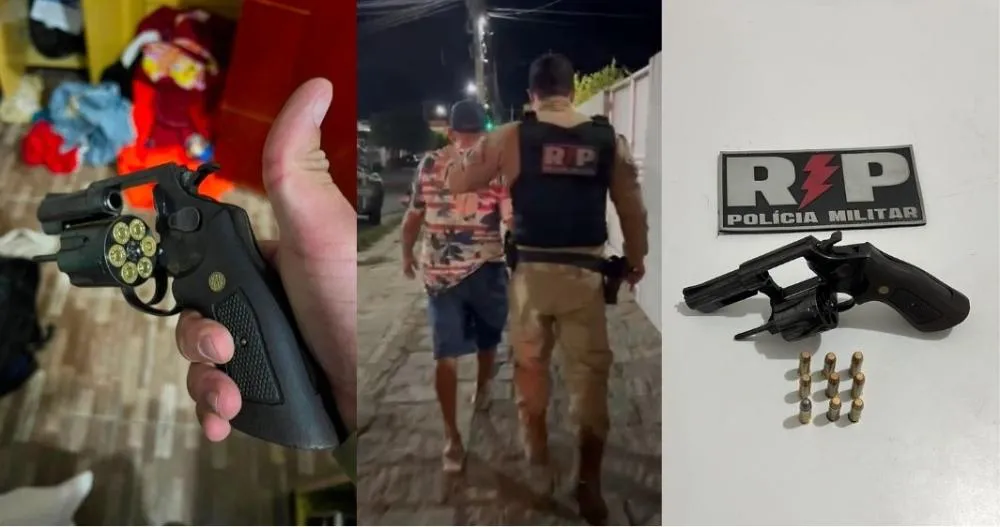 Polícia Militar apreende duas armas de fogo em menos de 24 horas durante operações em Patos