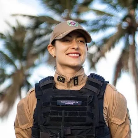 Tenente-coronel Viviane Vieira tem nome ventilado como possível candidata a vice-governadora na chapa de Lucas Ribeiro