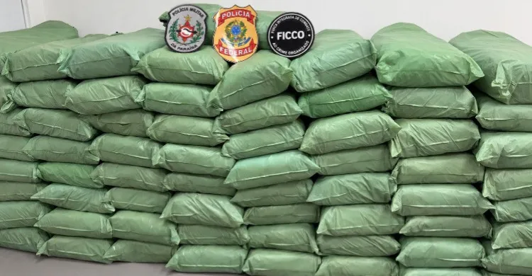 Polícia Federal apreende 520 kg de maconha e prende homem em flagrante no Sertão da Paraíba