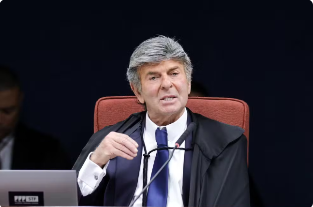 Fux vota no julgamento de Bolsonaro — Foto: Rosinei Coutinho/STF