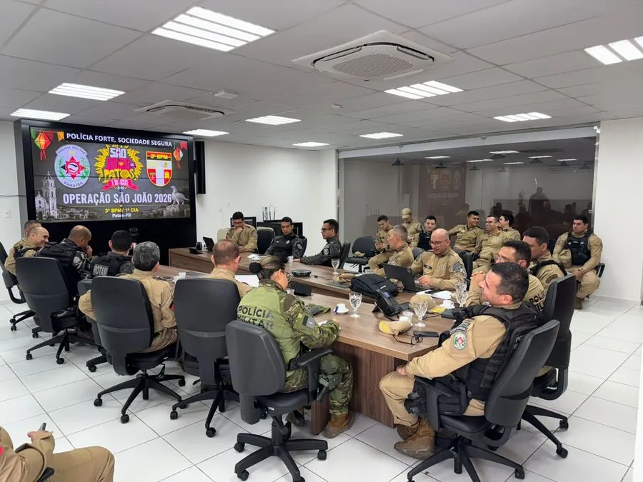 Polícia Militar reforça esquema de segurança para o São João de Patos com helicóptero, cavalaria e monitoramento integrado
