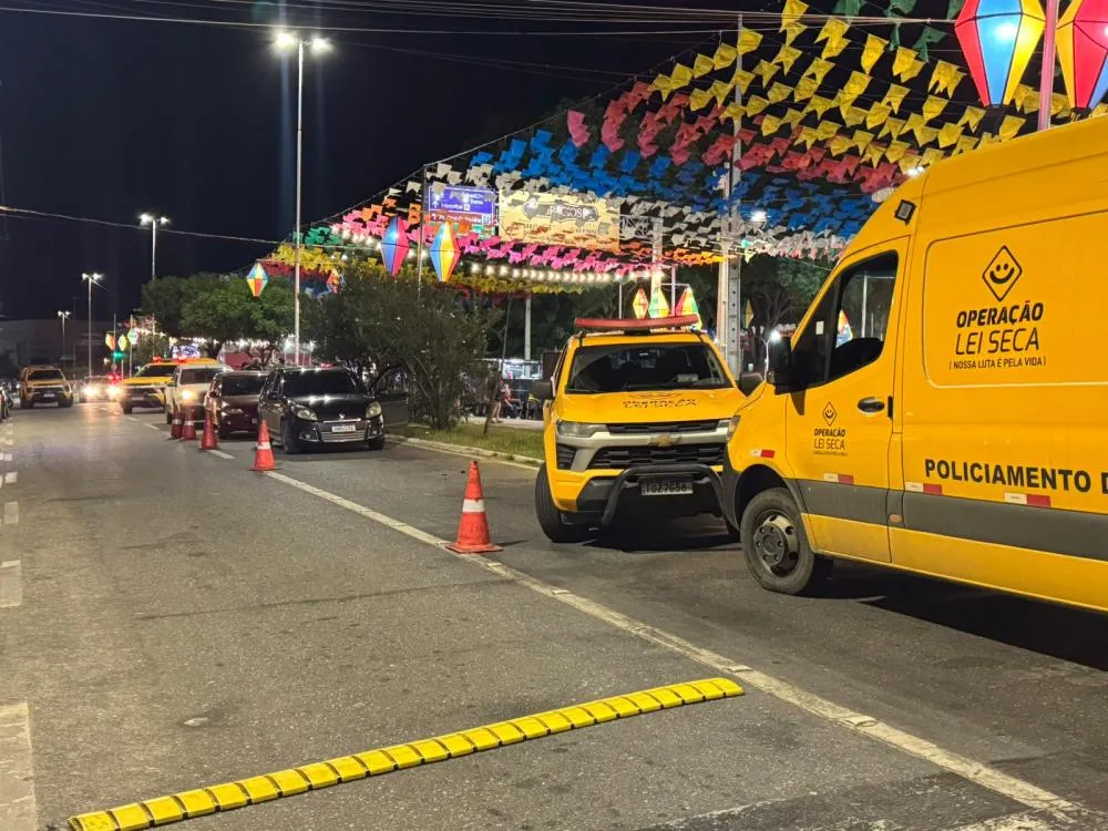 Polícia Militar intensifica fiscalização no trânsito durante o São João de Patos e autua 14 condutores em uma hora
