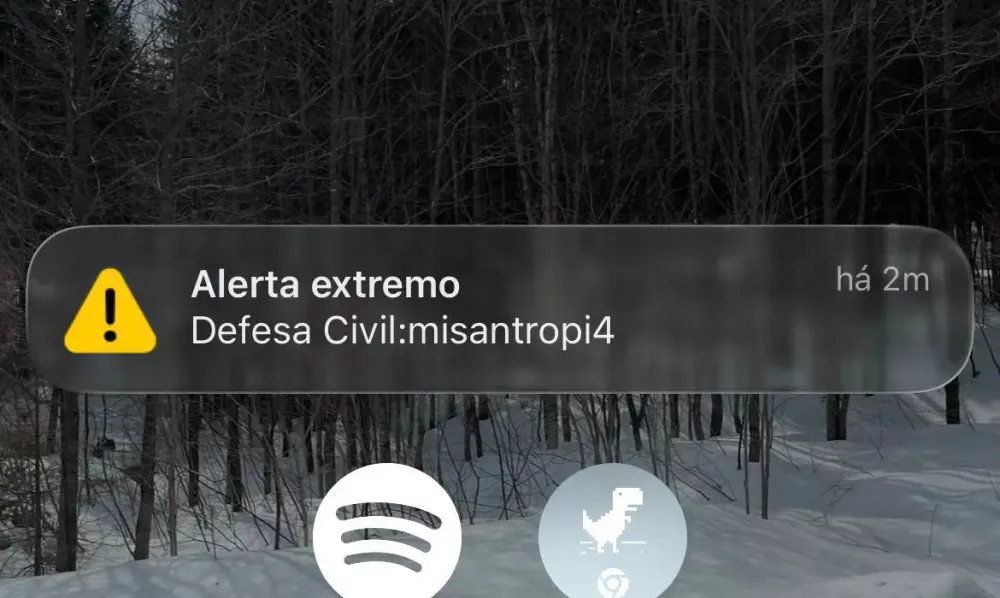Falso alerta da Defesa Civil atingiu cerca de 30 milhões em 8 estados do Brasil